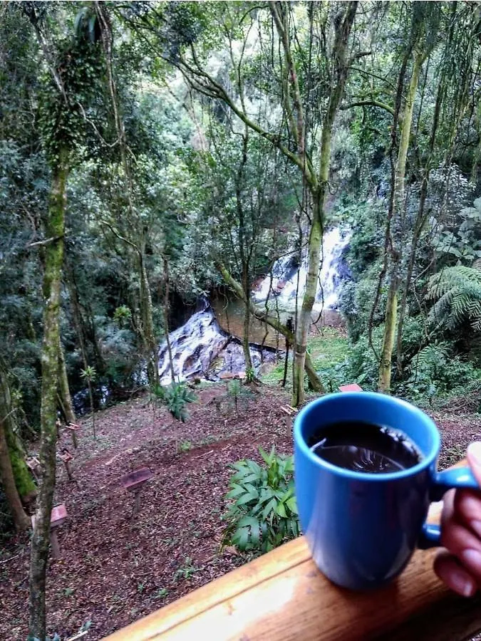 Värdshus Cabanas Pousada Esmeraldas Anitápolis Brasilien