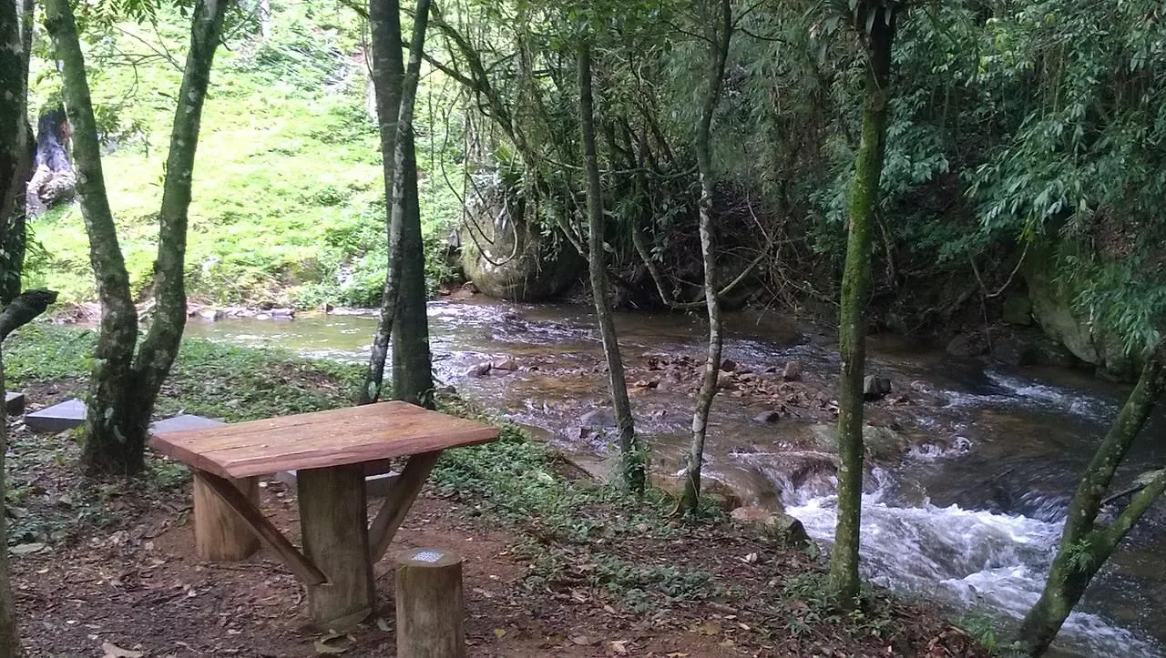 Cabanas Pousada Esmeraldas Anitápolis Brasilien